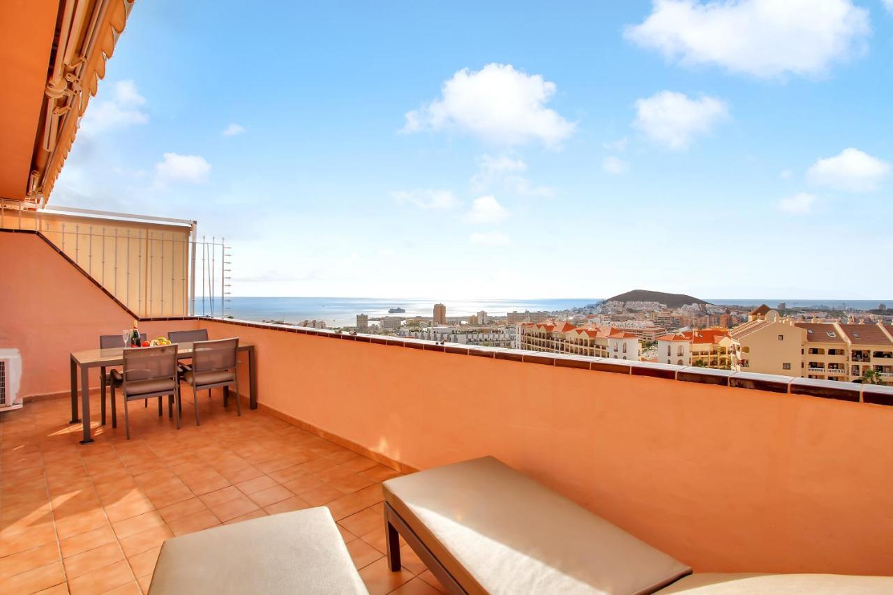 Top Floor, Sea View, Huge Terrace, Heated Pool, Garage 洛斯克里斯蒂亚诺斯 外观 照片