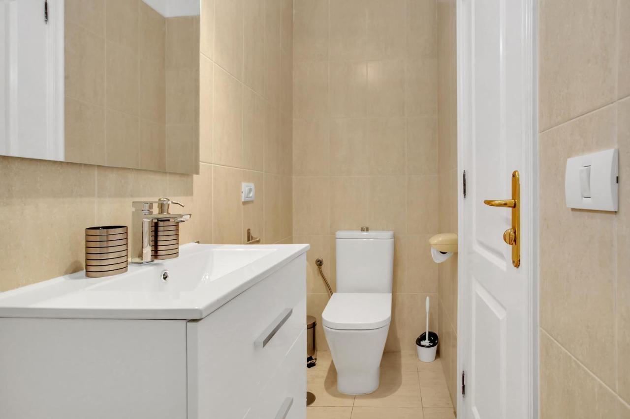 Top Floor, Sea View, Huge Terrace, Heated Pool, Garage 洛斯克里斯蒂亚诺斯 外观 照片