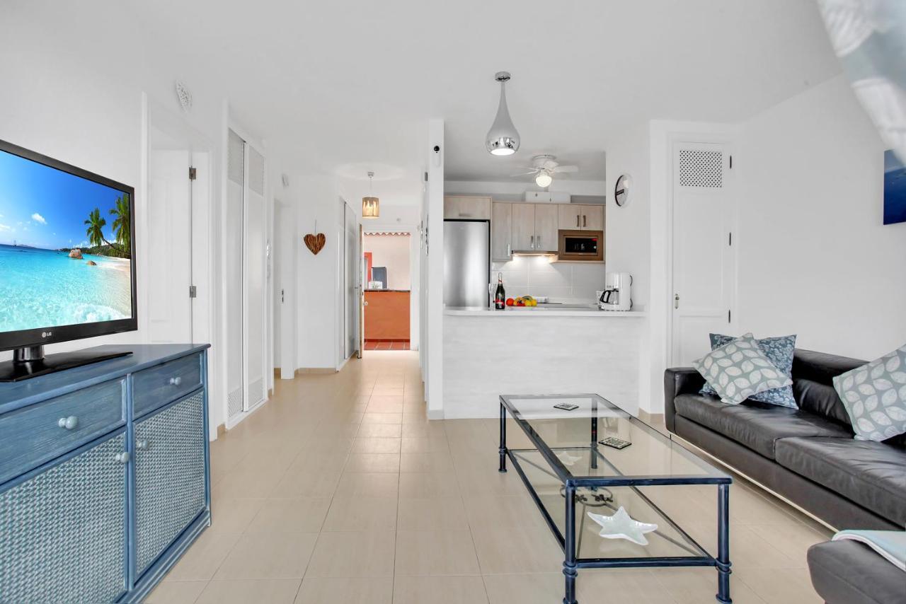 Top Floor, Sea View, Huge Terrace, Heated Pool, Garage 洛斯克里斯蒂亚诺斯 外观 照片