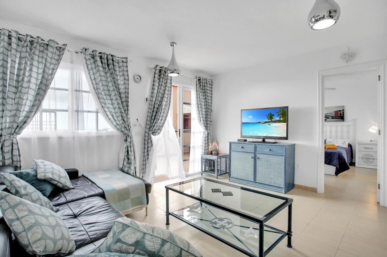 Top Floor, Sea View, Huge Terrace, Heated Pool, Garage 洛斯克里斯蒂亚诺斯 外观 照片
